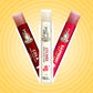 Yellow box of Cola, Lychee, Raspberry Flavor small pack of 12 Skippi Natural Ice Pops of 32 ml 4 sets of 3 flavors